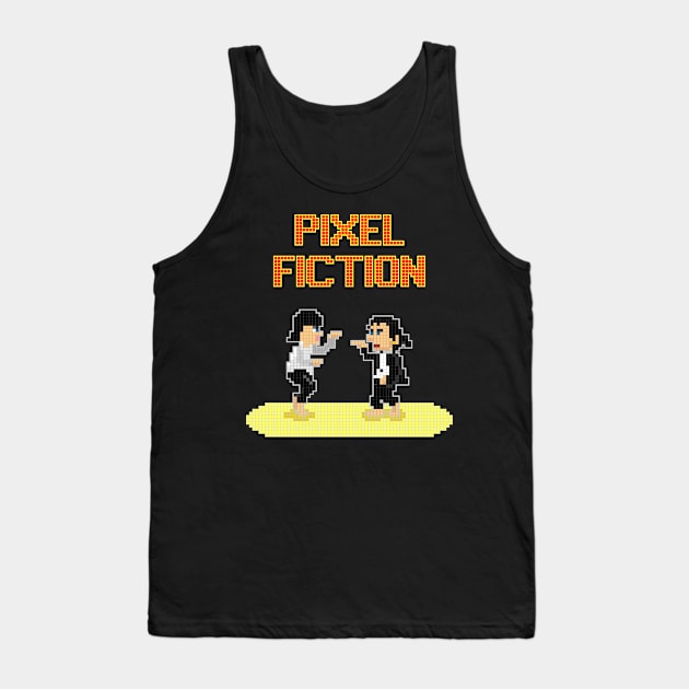 Pixel Fiction Tank Top by Fanisetas